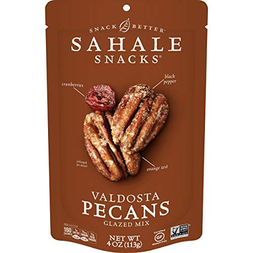 Sahale Snacks Valdosta Pecans Glazed Mix  4 Ounces