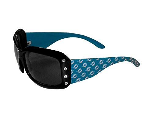 NFL Siskiyou Sports Womens Miami Dolphins Designer Womens Sunglasses One Size Team Color NFL Siskiyou Sports Womens Miami Dolphins Designer Womens Sunglasses One Size Team Color