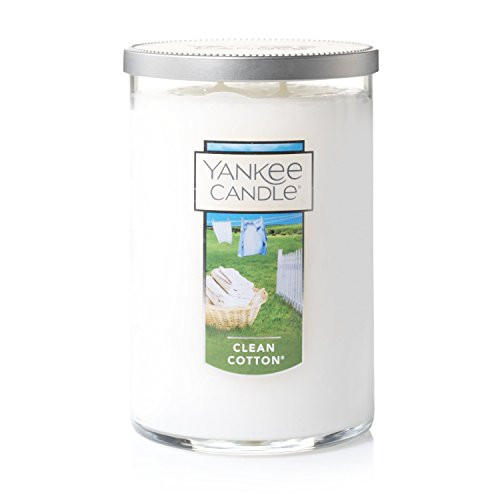 Yankee Candle Large 2-Wick Tumbler Candle  Clean Cotton