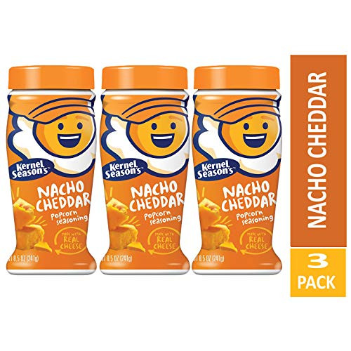Kernel Seasons Popcorn Seasoning  Nacho Cheddar 2-85 Ounce - Pack of 3
