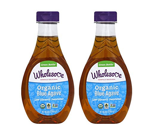 Wholesome Organic Blue Agave Low Glycemic Sweetener -2 Pack  Total of 47oz-