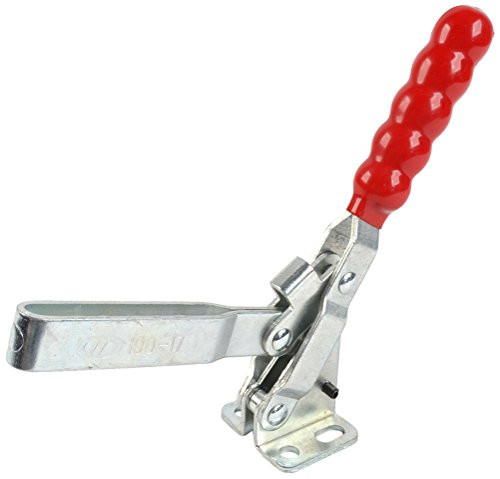 Uxcell 13002-B 250 Kg Flange Base Vertical Quick Holding Toggle Clamp