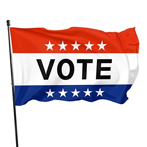 Venawy Vote 3x5 Foot Flag Outdoor 3x5 Ft Flag Best Military Flag is Not Damaged Durable
