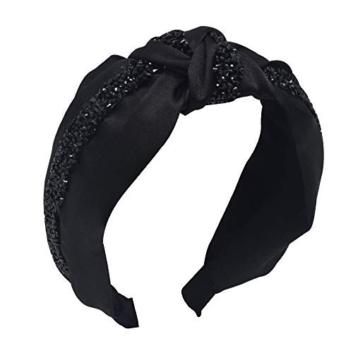 MHDGG Headbands for Women Knotted Headbands Rhinestone Diamond Turban Headbands for Women Wide Headbands for Women Vintage Hairband Hair Hoops Hair Ac MHDGG Headbands for Women Knotted Headbands Rhinestone Diamond Turban Headbands for Women Wide Headbands for Women Vintage Hairband Hair Hoops Hair Ac