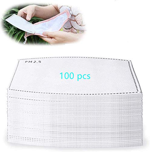 New PM2-5 Activated Carbon Filter Replaceable Anti Haze Filter Paper -100-