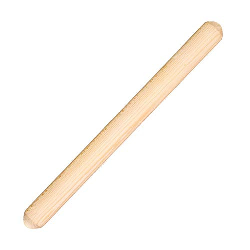 Rolling Pin - Dough Roller Wood Rolling Pin for Baking  16 Inch by 1-3-8 Inch  Professional Rolling Pins for Baking Pizza  Clay  Pasta  Cookies  Dumpl