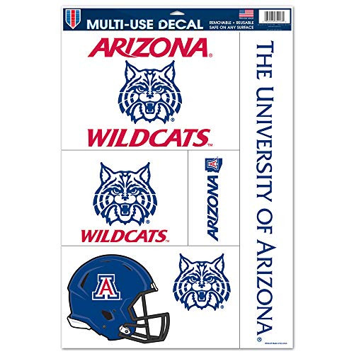 WinCraft NCAA University of Arizona 02914014 Multi Use Decal  11 x 17  Black