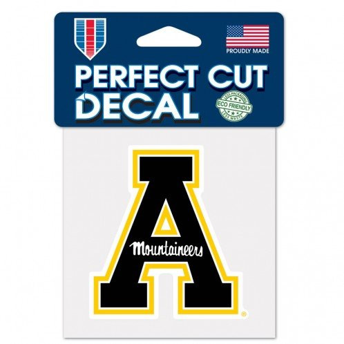 WinCraft NCAA Appalachian State University Perfect Cut Color Decal  4 x 4