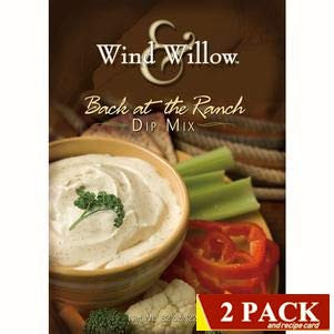 Wind and Willow Gourmet Dip Mix 2-Packs -Back at the Ranch Dip Mix-