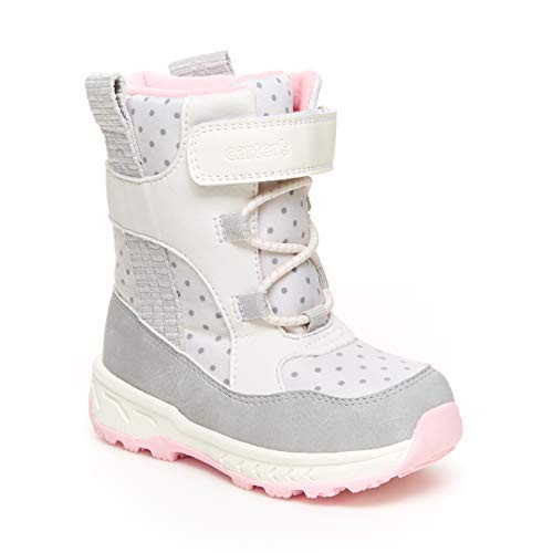 Carters Girls KEILOR Snow Boot  Cream  11 Little Kid