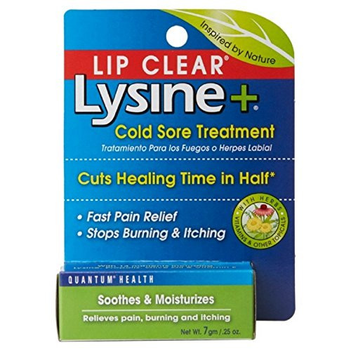 Lip Clear Lysine- Cold Sore Treatment 0-25 oz -Pack of 3-