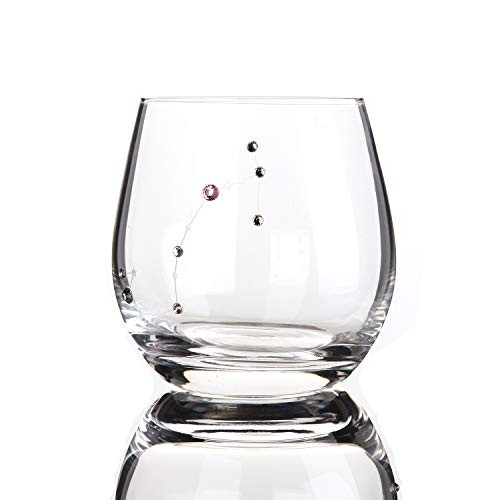 Zodiac Scorpio Sign Wine Glasses Water Glasses Constellation Acessories Gifts 11 Ounce -Scorpio- Zodiac Scorpio Sign Wine Glasses Water Glasses Constellation Acessories Gifts 11 Ounce -Scorpio-