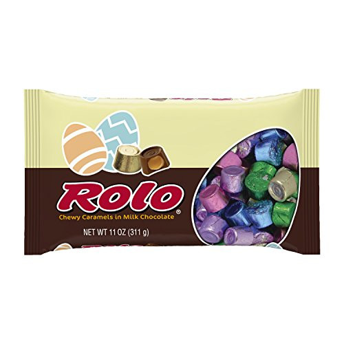ROLO Easter Chewy Caramels in Milk Chocolate -11-Ounce Bag Pack of 4- ROLO Easter Chewy Caramels in Milk Chocolate -11-Ounce Bag Pack of 4-