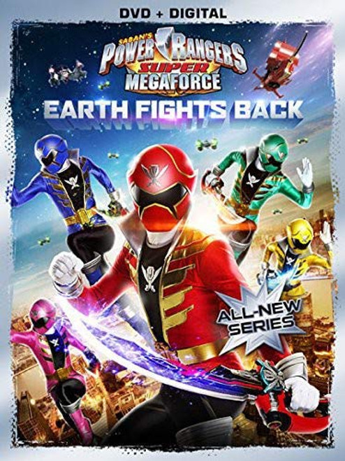 Power Rangers Super Megaforce Earth Fights Back -DVD - Digital-