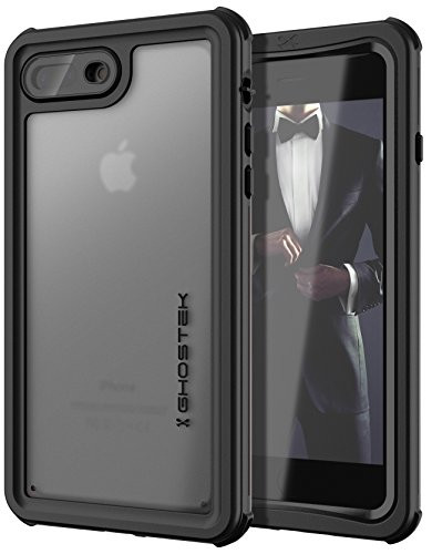 Ghostek Nautical Waterproof Armor Heavy Duty Case for iPhone 8 Plus / 7 Plus | Black