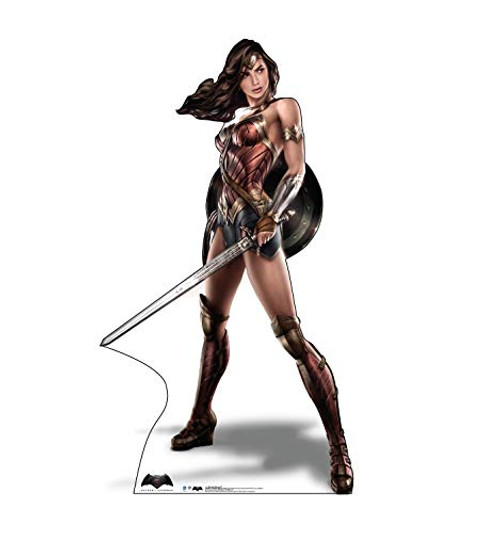 Advanced Graphics Wonder Woman Life Size Cardboard Cutout Standup - Batman V Superman Dawn of Justice -2016- Advanced Graphics Wonder Woman Life Size Cardboard Cutout Standup - Batman V Superman Dawn of Justice -2016-