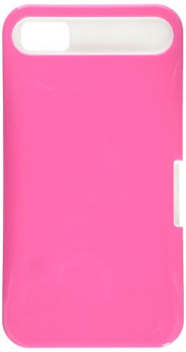 MyBat Blackberry Z10 Card Wallet Back Protector Cover - Retail Packaging - Hot Pink/White