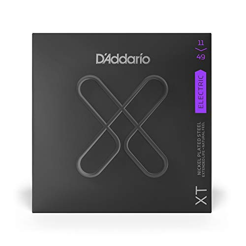 DAddario XT Nickel Plated Steel Electric Guitar Strings  Medium -11-49-