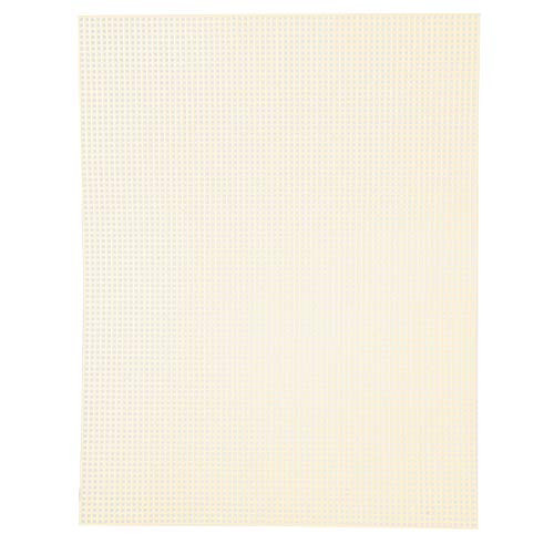 Darice 7 Mesh Plastic Canvas Yellow 10-5 x 13-5 -12-Pack- 33900-6