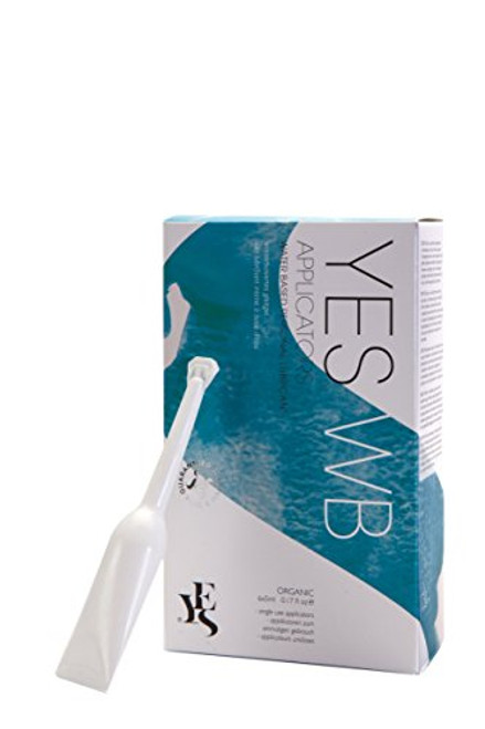 YES Lubricant Water Based Applicators - Organic Lubricant and Vaginal Moisturizer 5ml