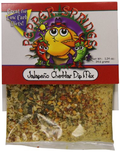 Pepper Springs Jalapeno Cheddar Dip Mix  1-24 Ounce