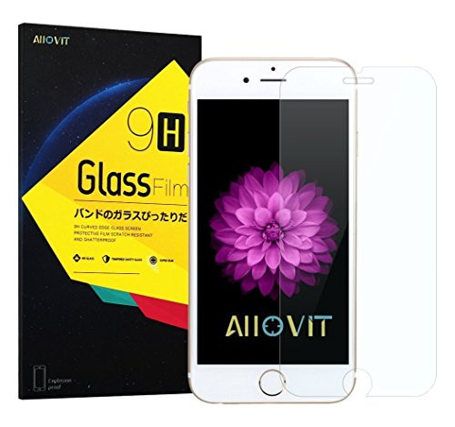 Allovit iPhone 6S Plus Screen Protector, 2-Pack Allovit HD Premium Tempered Glass Screen Protector for iPhone 6/6S Plus 5.5"