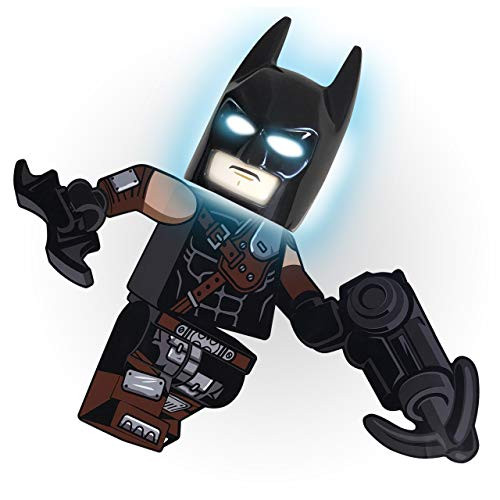 Lego Movie 2 Batman Mask Light with Staticker Wall Decal
