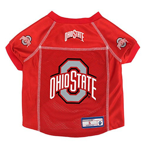 Littlearth NCAA Ohio State Buckeyes Pet Jersey  XS