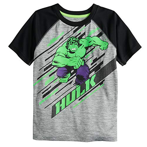 Jumping Beans Boys 4-12 Hulk Run Active Graphic Tee 7 Gray