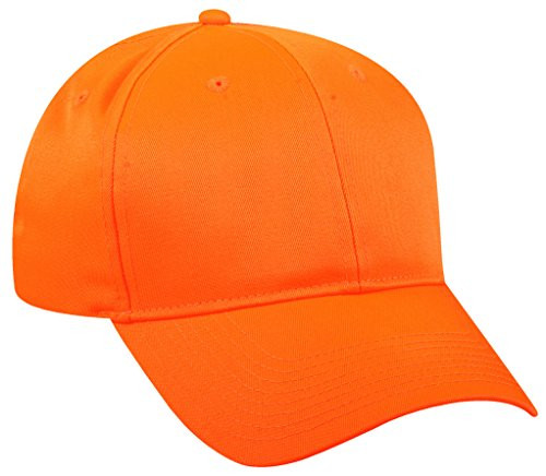 Outdoor Cap 6-Panel Cap  Blaze Orange  Youth