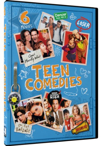 Teen Comedies - 6 Movie Set - Cant Hardly Wait - Loser - High School High - Excess Baggage - Fired Up - Dancer  Texas Pop-81