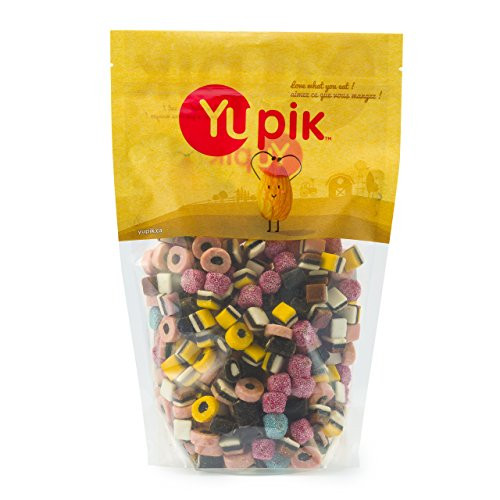 Yupik Mini Licorice Allsorts With Natural Flavoring  2-2 Pound