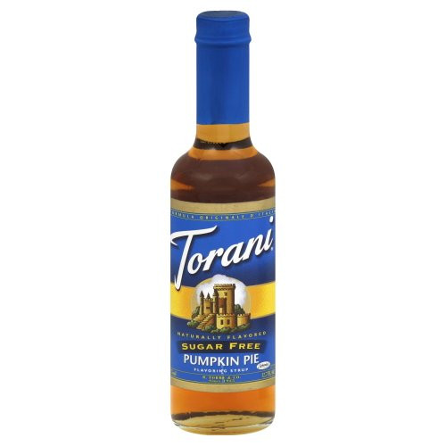 Torani Sugar Free Pumpkin Pie Coffee Syrup 12-7 Ounces Torani Sugar Free Pumpkin Pie Coffee Syrup 12-7 Ounces
