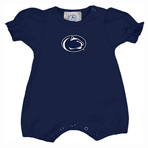 Two Feet Ahead NCAA Penn State Nittany Lions Baby Girls Romper  18 Months