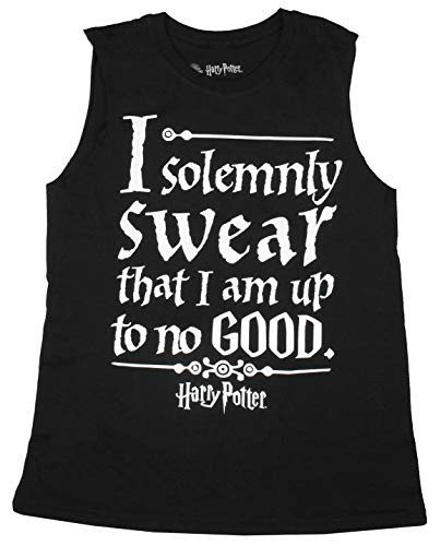 Harry Potter Solemnly Swear Mens CutOff Sleeve Muscle Tee -3X-