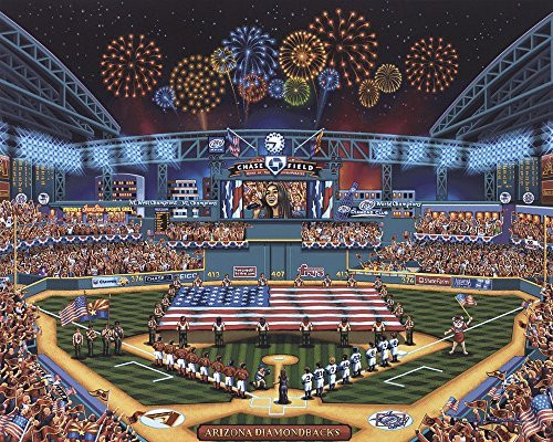 Arizona Diamondbacks 500pc Jigsaw Puzzle By Dowdle Folk Art Arizona Diamondbacks 500pc Jigsaw Puzzle By Dowdle Folk Art