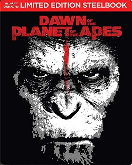 Dawn of the Planet of the Apes Limited Edition Steelbook -Blu Ray - Digital HD- Dawn of the Planet of the Apes Limited Edition Steelbook -Blu Ray - Digital HD-