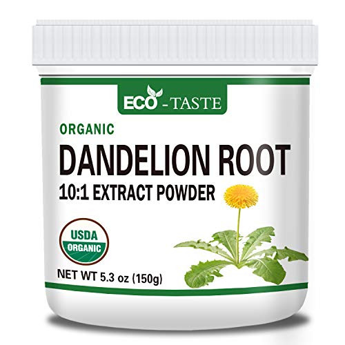 Organic Dandelion Root 101 Powder  5-3oz  Dandelion Root Extract  Vegan Friendly  Non-GMO