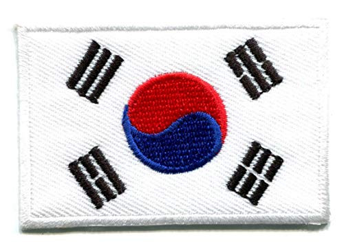Flag of South Korea Korean Asia Embroidered Applique Iron-on Patch S-105
