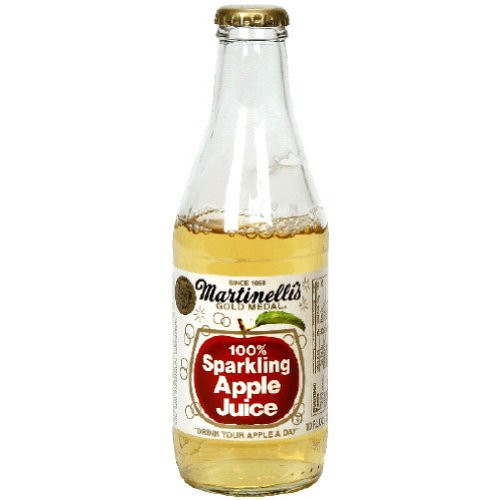 Martinellis Sparkling Apple Juice  10 Ounce -Pack of 12-