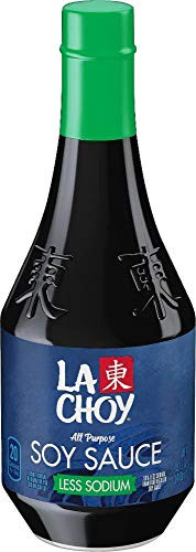 La Choy All Pupose Soy Sauce  Less Sodium  15 fl oz -Pack of 3-