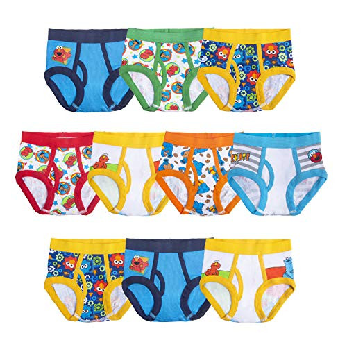 Sesame Street Toddler Boys Underwear Multipacks  TB 10pk  2T-3T