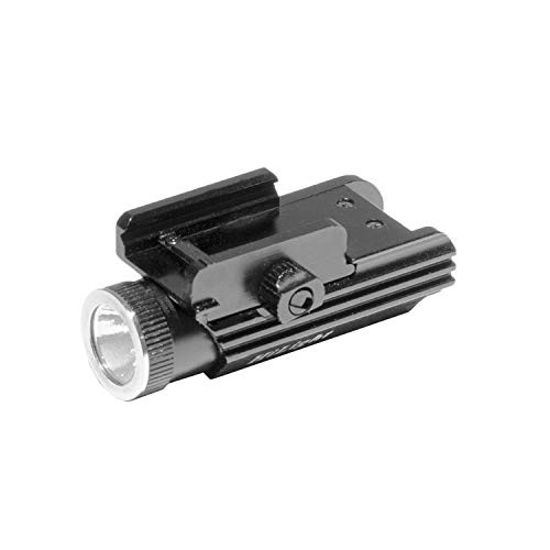 HiLight Pistol Flashlight - Pistol Light - Weapon Light - Strobe Flashlight - Low Profile Pistol Light - cree led 400 Lumen Pistol Light - Fits Glock