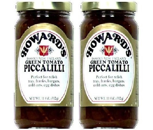 2 Pack - Howards Piccalilli Green Tomato - 11 Ounces Per Jar