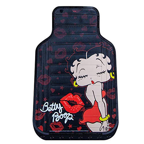 Plasticolor 001596R01 Betty Boop Kisses Plasticlear Car Truck or SUV Front Floor Mats