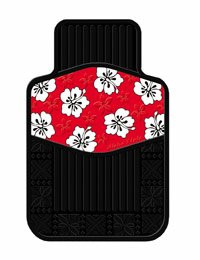 PLASTICOLOR MOLDED PRODUCTS INC- Hawaiian Style Floor MATS - RED
