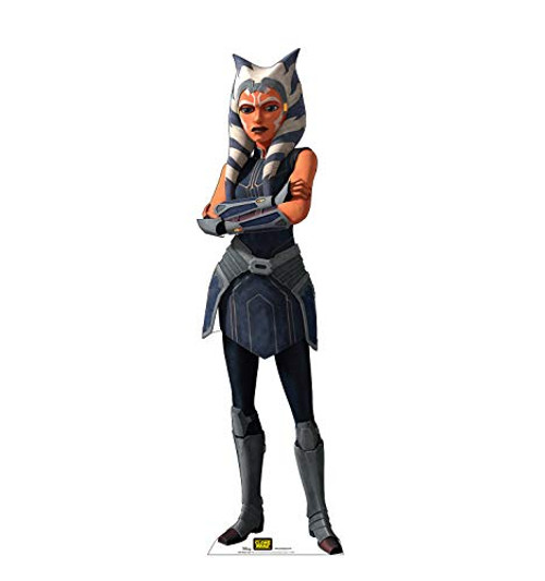 Advanced Graphics Ahsoka Tano Life Size Cardboard Cutout Standup - Star Wars The Clone Wars -Season 7-