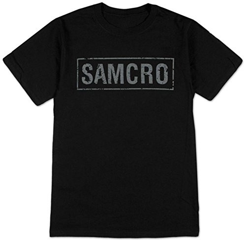 Sons of Anarchy  SAMCRO Banner T Shirt Size XL  Black