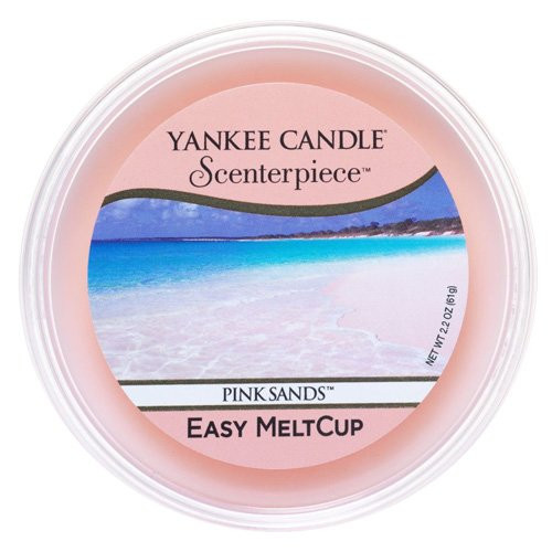 Yankee Candle Pink Sands Scenterpiece Easy MeltCup, Fresh Scent Yankee Candle Pink Sands Scenterpiece Easy MeltCup, Fresh Scent