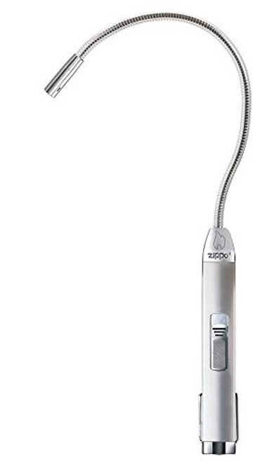 Zippo Silver Flex Neck Utility Lighter XL  Unfilled  Silver XL  One Size